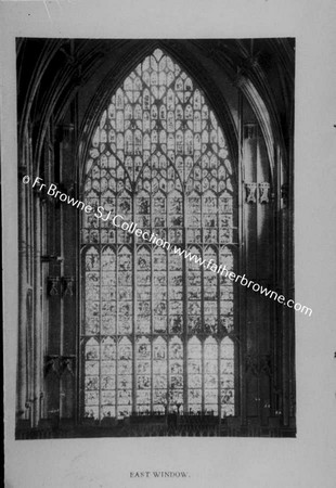 COPY NEGS ENGLISH CATHEDRALS FR.AUBREY BURQUI YORK WINDOWS